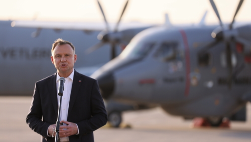 Prezydent Duda i wicepremier Gliński w Adampolu – polskiej wsi pod Stambułem