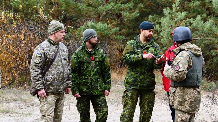 Szkolenie ukraińskiej armii