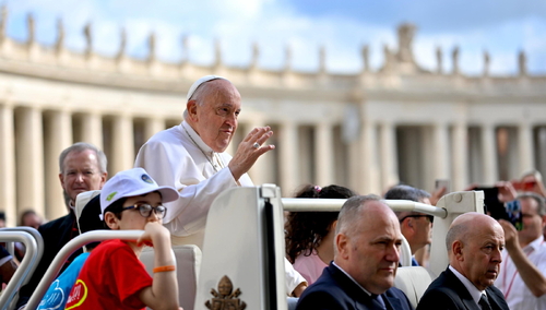 Papież Franciszek, audiencja środowa