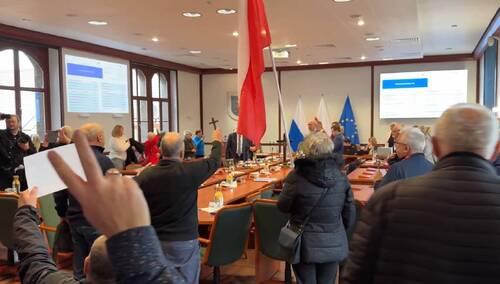 Protesty w legnickim ratuszu