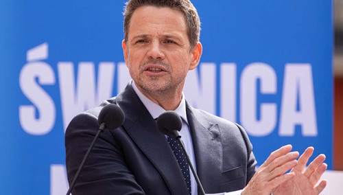 Rafał Trzaskowski w Świdnicy