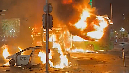 Zamieszki w Dublinie