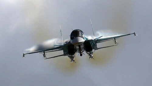 Nexta: W pobliżu Charkowa Ukraińcy zestrzelili rosyjski samolot [WIDEO]