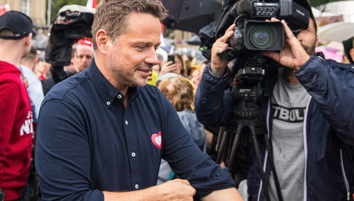 Prezydent Warszawy Rafał Trzaskowski