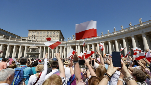 Plac św. Piotra, modlitwa Regina Caeli