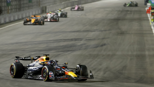 Max Verstappen w Las Vegas, Nevada, USA