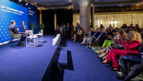 Sławosz Uznański-Wiśniewski na Forum Ekonomicznym w Karpaczu