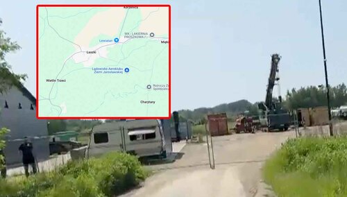 Kontenery z bronią na Podkarpaciu