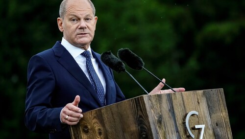 Kanclerz Niemiec Olaf Scholz