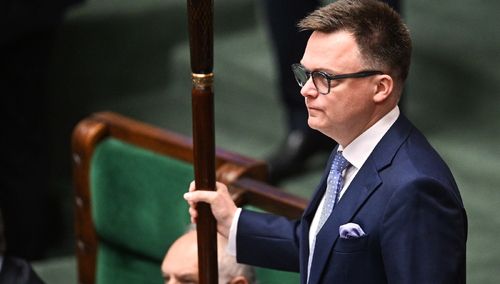 Marszałek Sejmu Szymon Hołownia