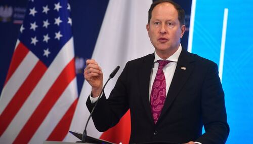 Ambasador Stanów Zjednoczonych w Polsce Mark Brzezinski 