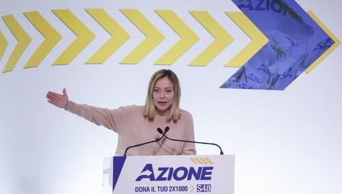 Premier Włoch Giorgia Meloni