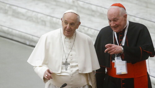 Od lewej: papież Franciszek, kard. Marc Ouellet