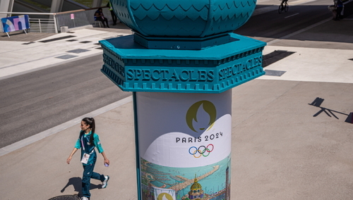 Wioska olimpijska. Paris 2024 Olympic Games in Saint Denis