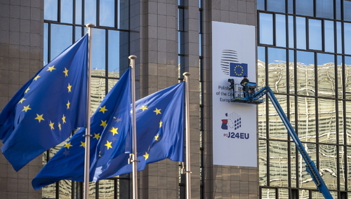 Bruksela, Belgia, logo prezydencji