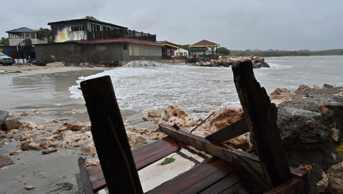 Jamajka przed nadejściem huraganu