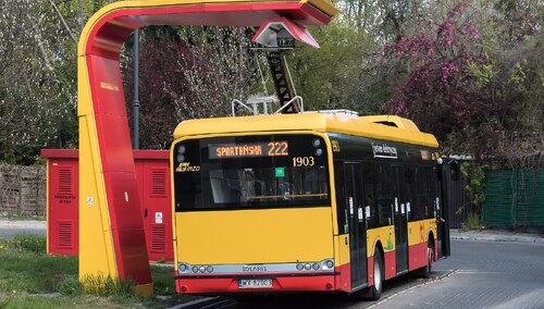 Elektryczny autobus, Warszawa