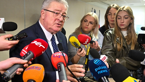 Minister rolnictwa Czesław Siekierski