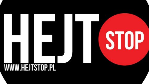logotyp akcji "Hejt stop"
