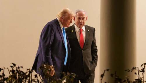 Donald Trump i Benjamin Netanjahu