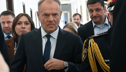 Premier Donald Tusk w Sejmie