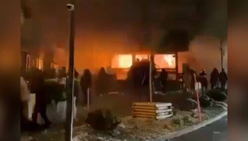 Pożar w kurorcie narciarskim Crans-Montana