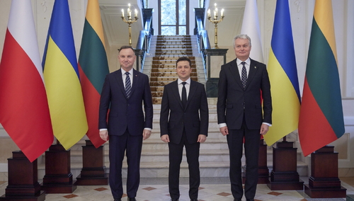 Prezydenci Polski, Ukrainy i Litwy