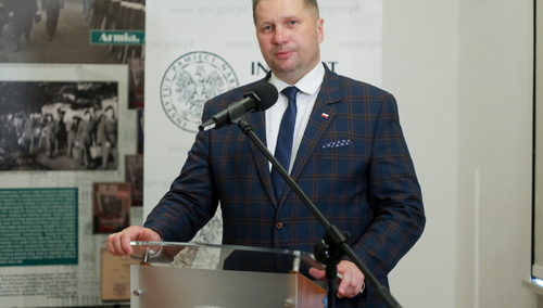 Minister edukacji Przemysław Czarnek
