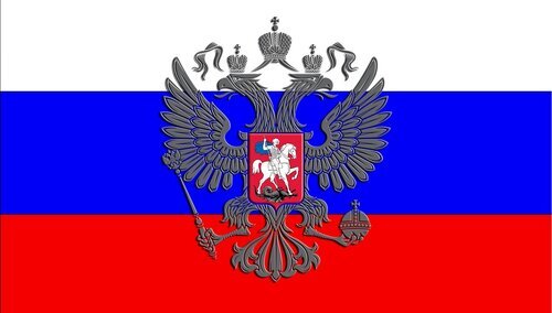 Rosyjska flaga - zdjęcie ilustracyjne