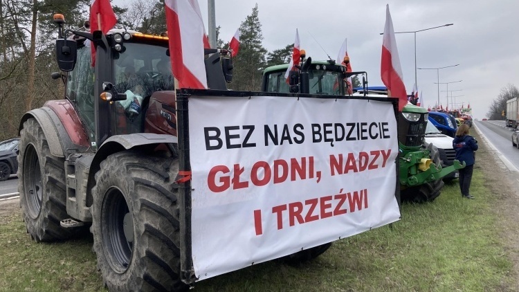protest rolników