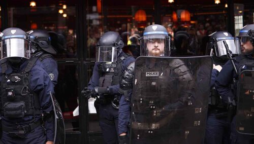 Francuska policja – zdjęcie ilustracyjne