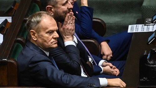 Premier Donald Tusk był obecny podczas głosowania w Sejmie