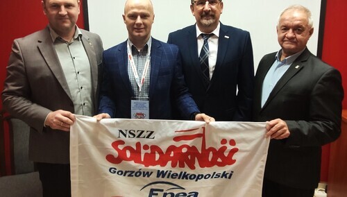 Krzysztof Gonerski ponownie wybrany przewodniczącym NSZZ "S" w Enea Gorzów Wielkopolski