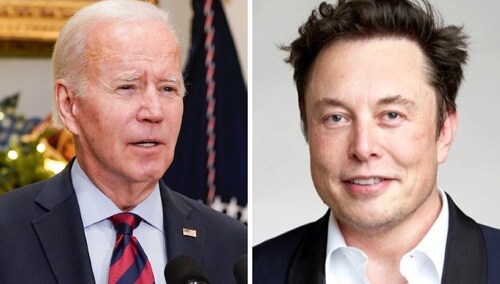 Joe Biden i Elon Musk