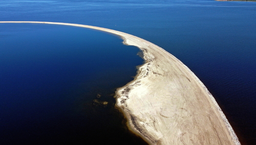 Nowa sztuczna wyspa na Zalewie Szczecińskim