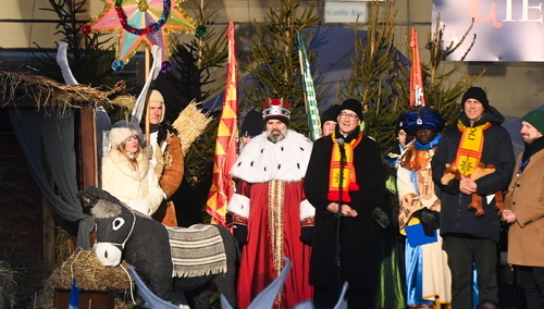 Orszak Trzech Króli w Warszawie. Abp Adrian Galbas