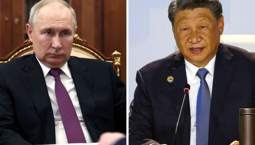 Władimir Putin, Xi Jinping 