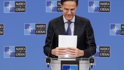 Sekretarz Generalny NATO Mark Rutte
