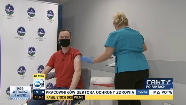 Władysław Kosiniak-Kamysz szczepiony