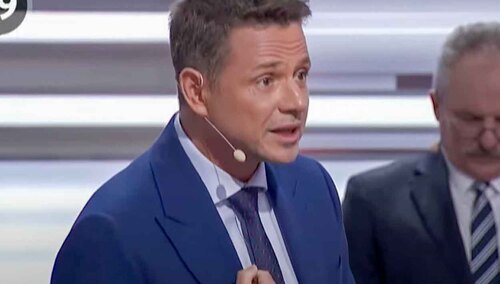 Rafał Trzaskowski opuścił mównicę po słowach Grzegorza Brauna