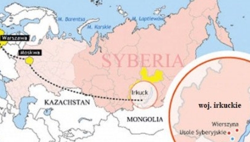 Padła propozycja przyłączenia województwa irkuckiego do Polski