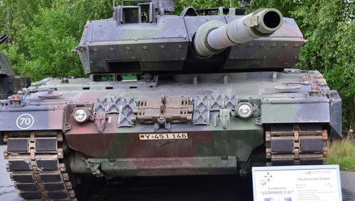 Niemiecki czołg Leopard 2A7