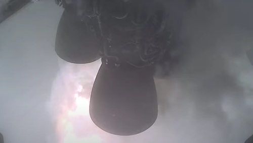 start rakiety Starship