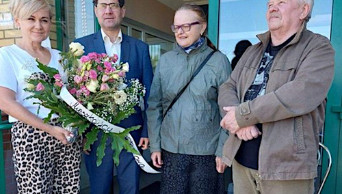 Michałowo. Lokalni działacze dziękują Straży Granicznej