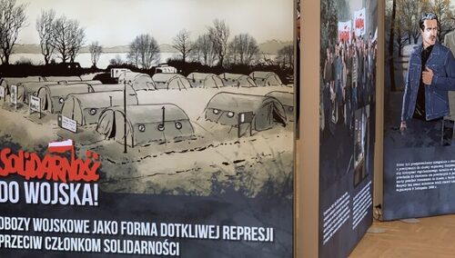 Wystawa pt. "Solidarność do wojska!"