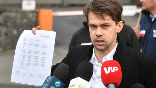 Kołodziejczak na konferencji