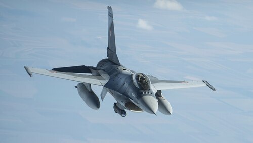 Myśliwiec F-16, zdjęcie poglądowe