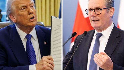 Donald Trump, Keir Starmer