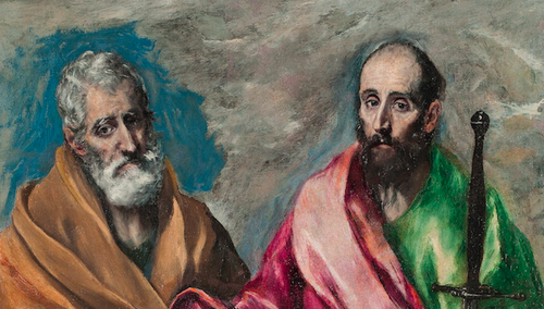 Święci Piotr i Paweł - El Greco