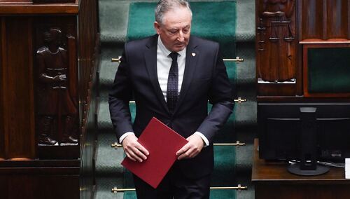 Minister kultury Bartłomiej Sienkiewicz